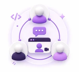 Іконка командної роботи та спілкування