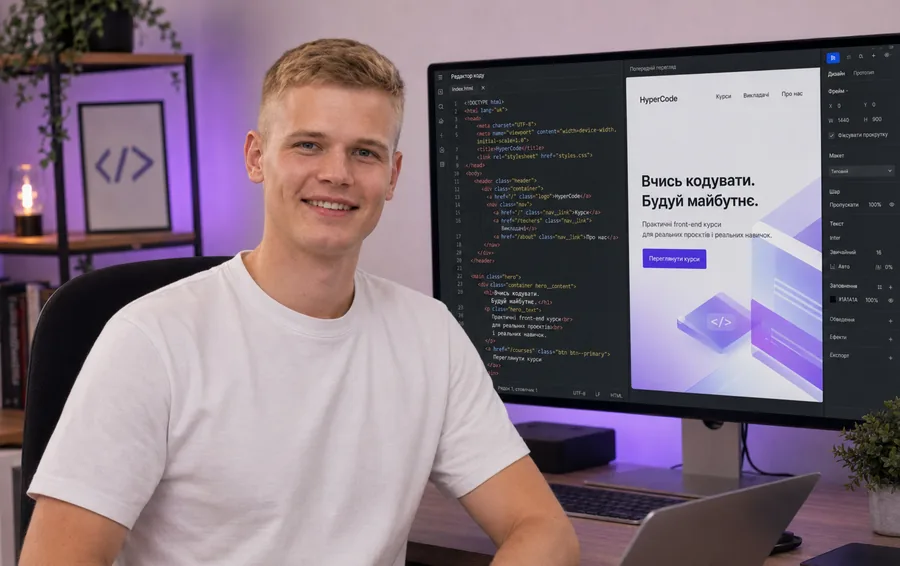 Викладач Front-end курсу в HyperCode